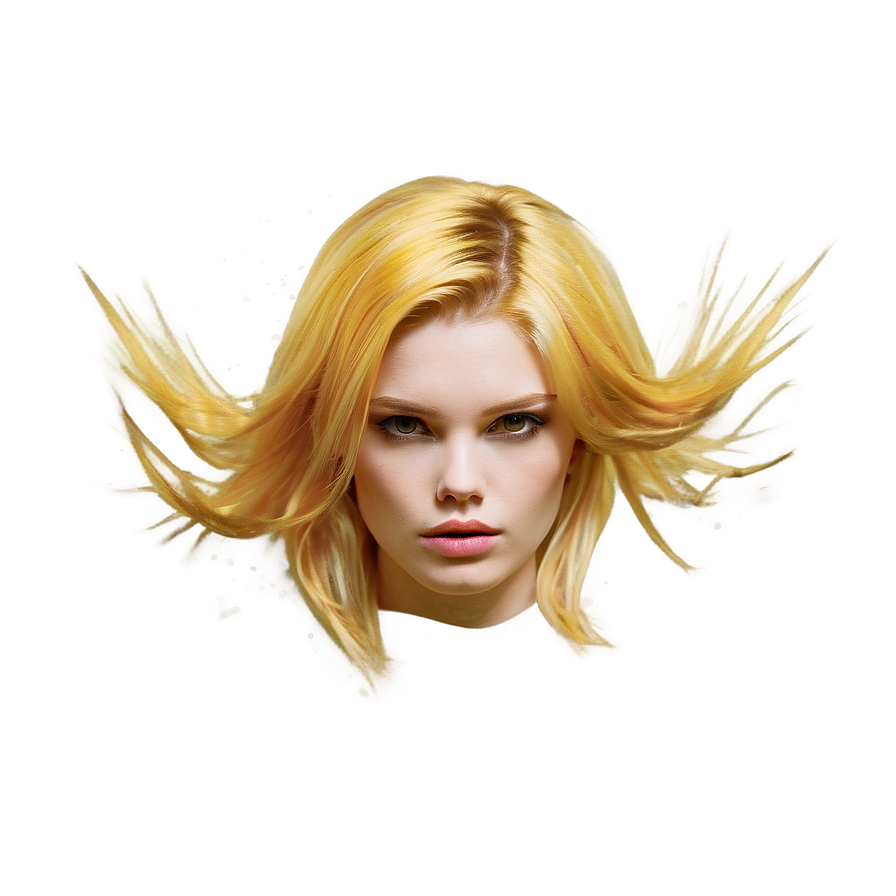 Blonde Hair Dye Effects Png Jkc