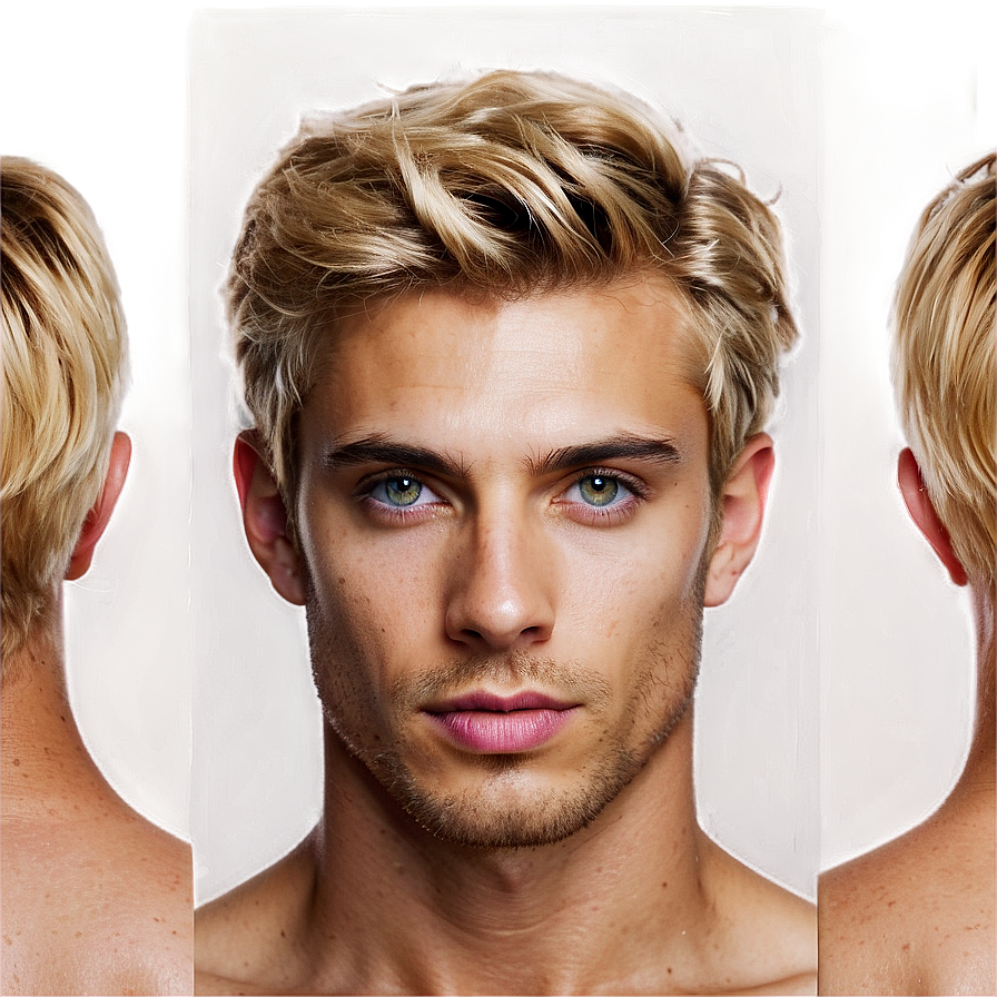 Blonde Hair For Men Png Fyx