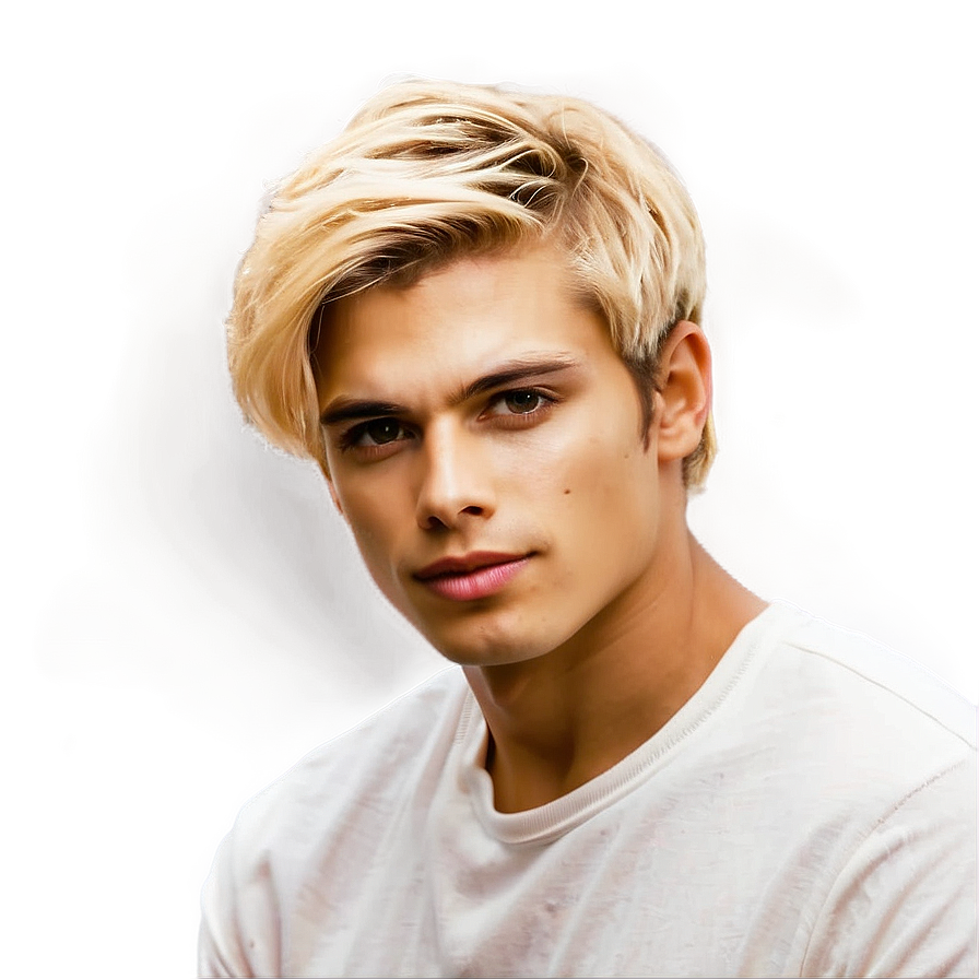 Blonde Hair For Men Png Ryw42