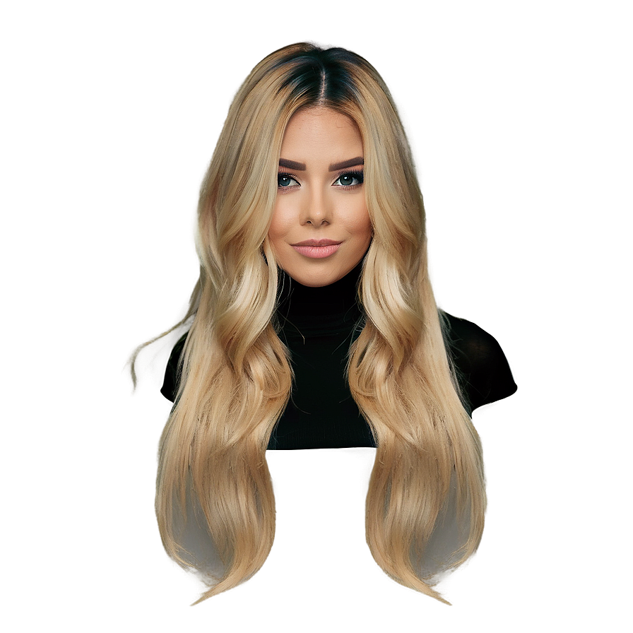 Blonde Hair Underneath Png 86