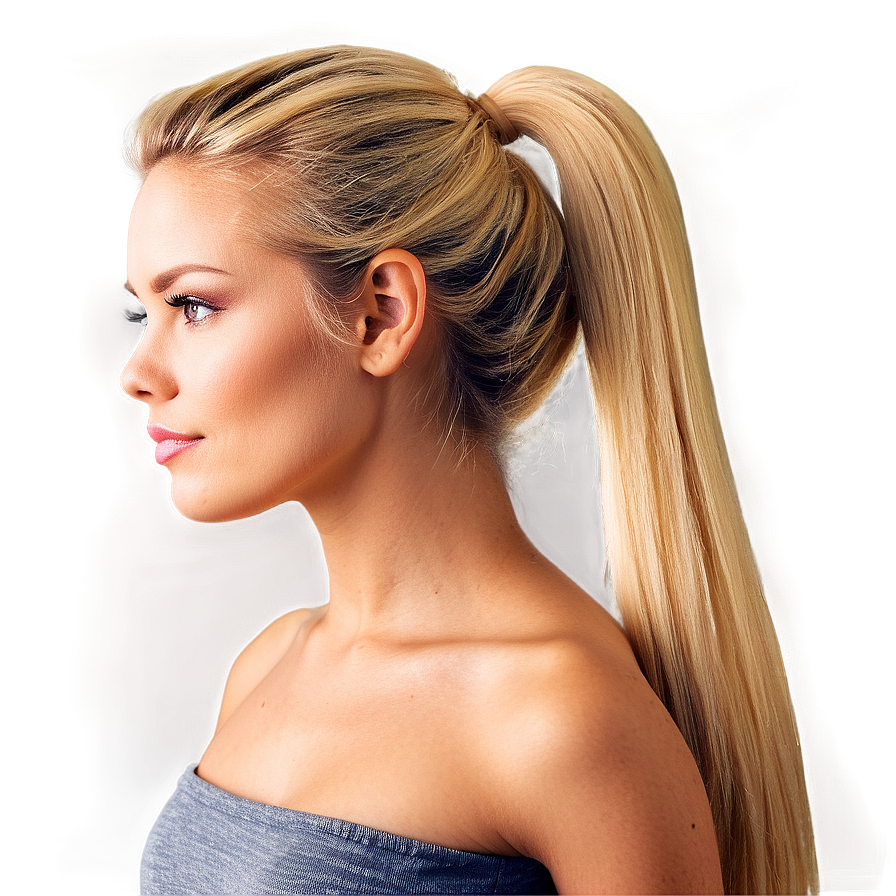 Blonde Ponytail Png Ltd67