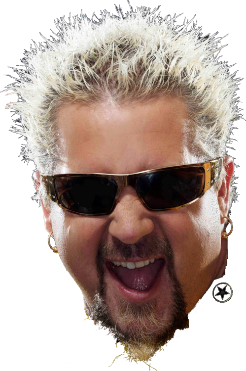 Blonde Spiky Hair Man Sunglasses