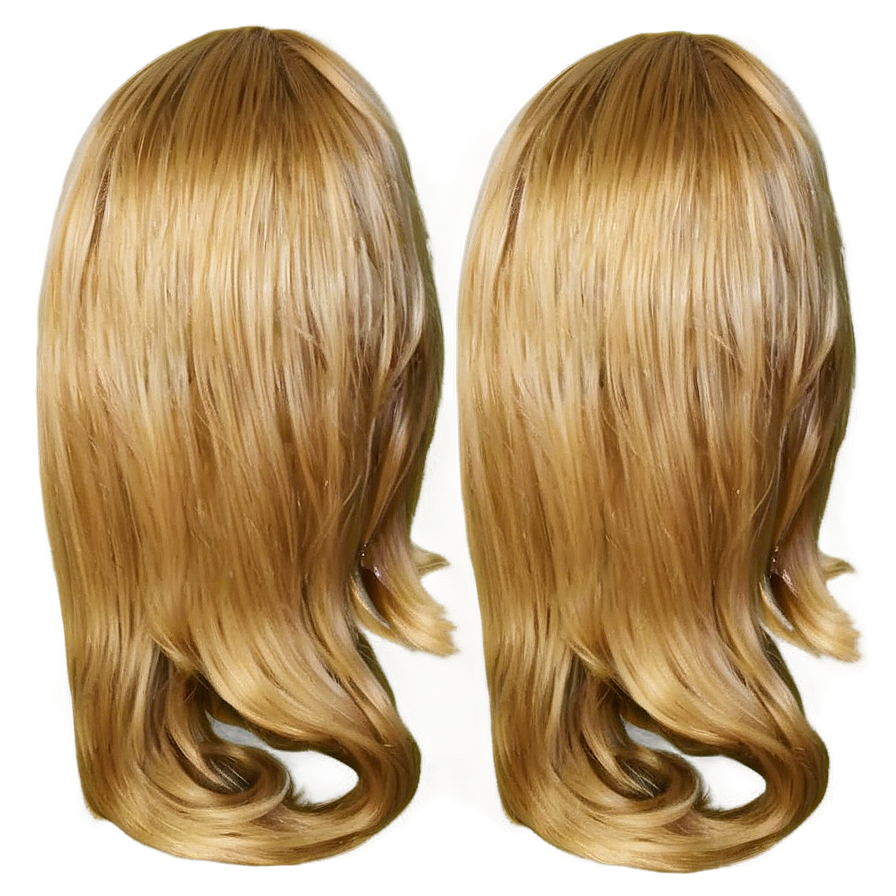 Blonde Wig Png Kab