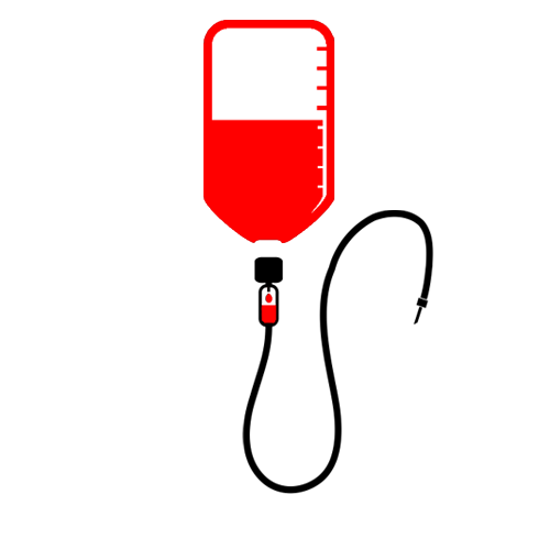 Blood Donation Bag Graphic