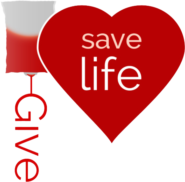 Blood Donation Save Life Graphic