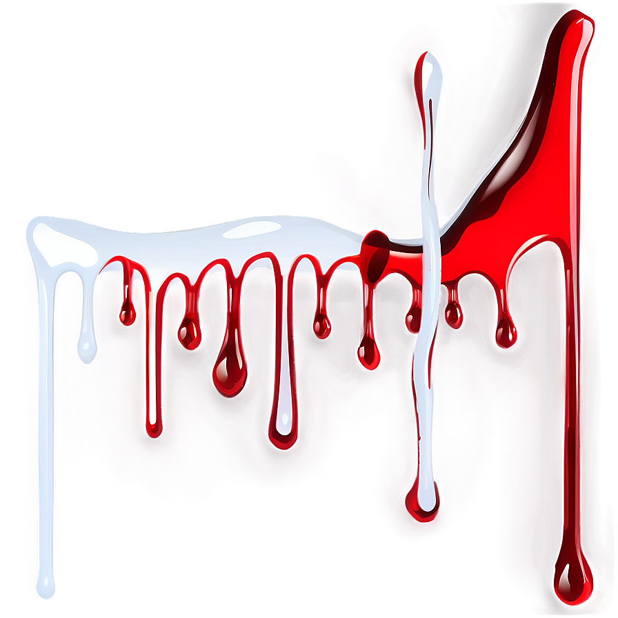 Blood Drip Horror Png Caa