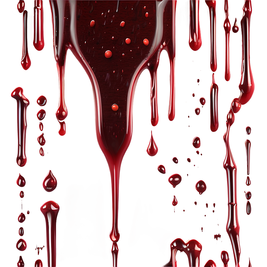 Blood Drip Seamless Png Kld