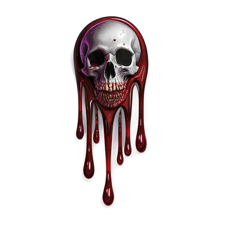 Blood Dripping Banner Png 05252024