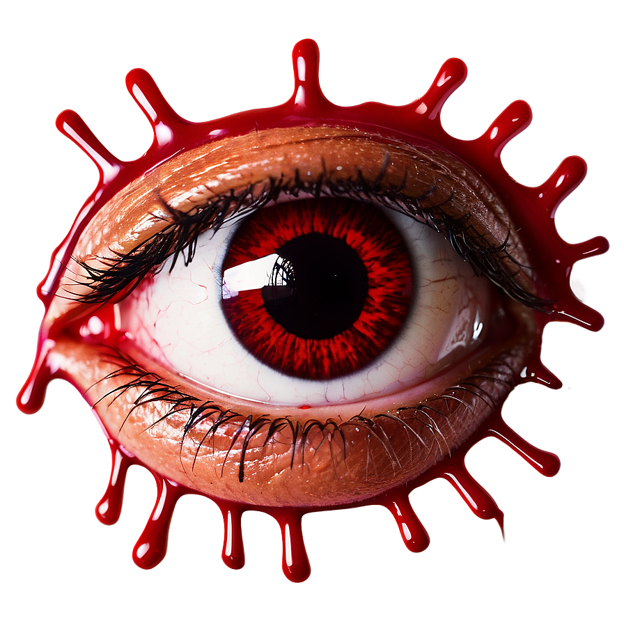 Blood Dripping From Eye Png Ris