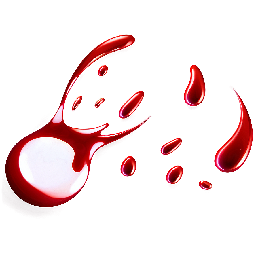 Blood Drop Splatter Png 05252024