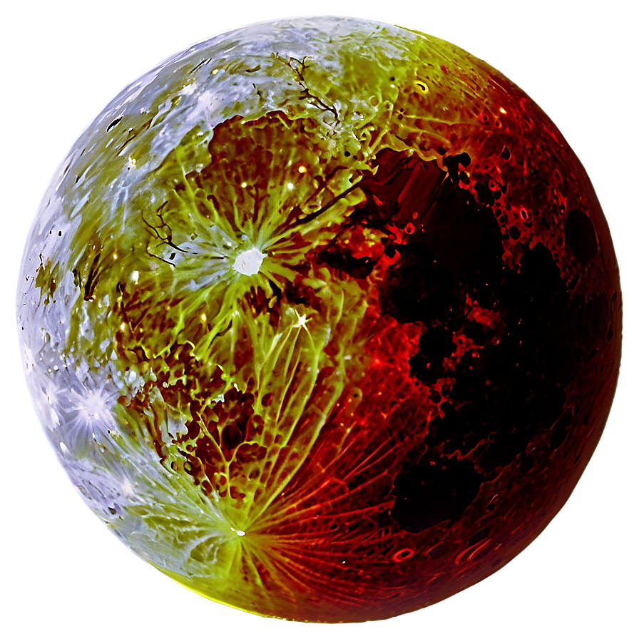 Blood Moon Night Sky Png 06112024