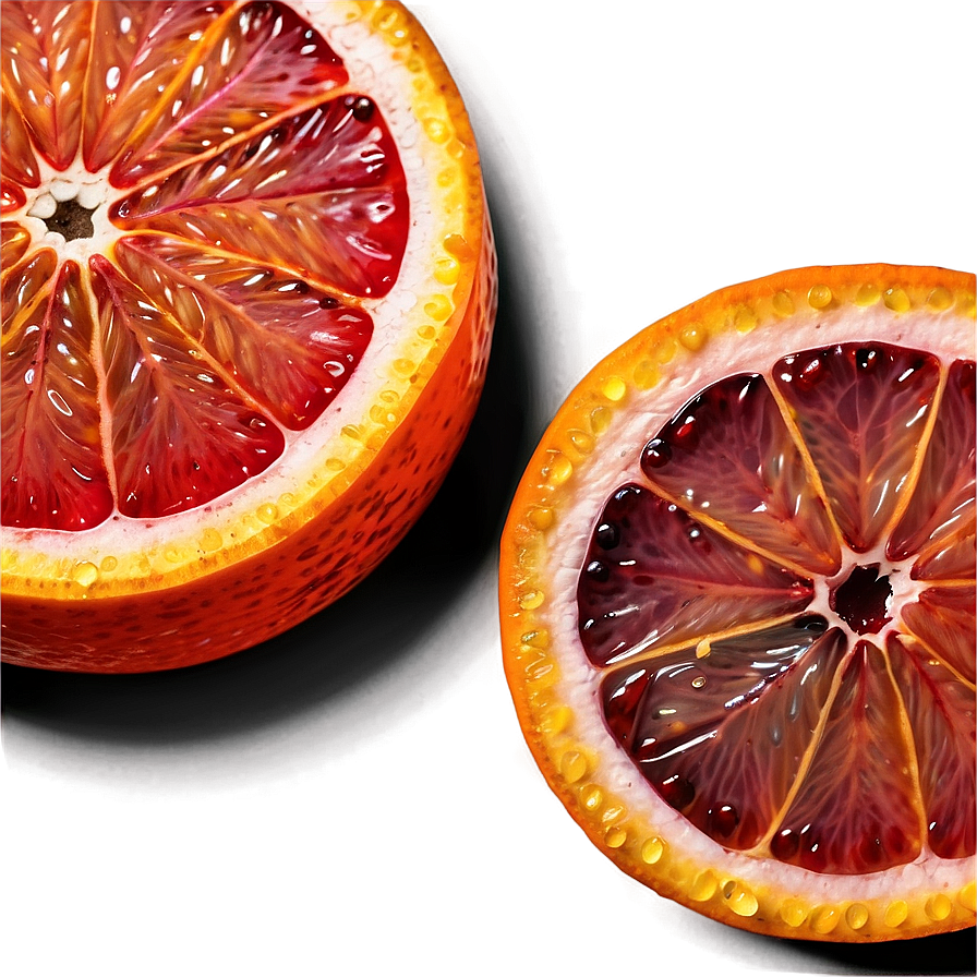 Blood Orange Close-up Png Kvc