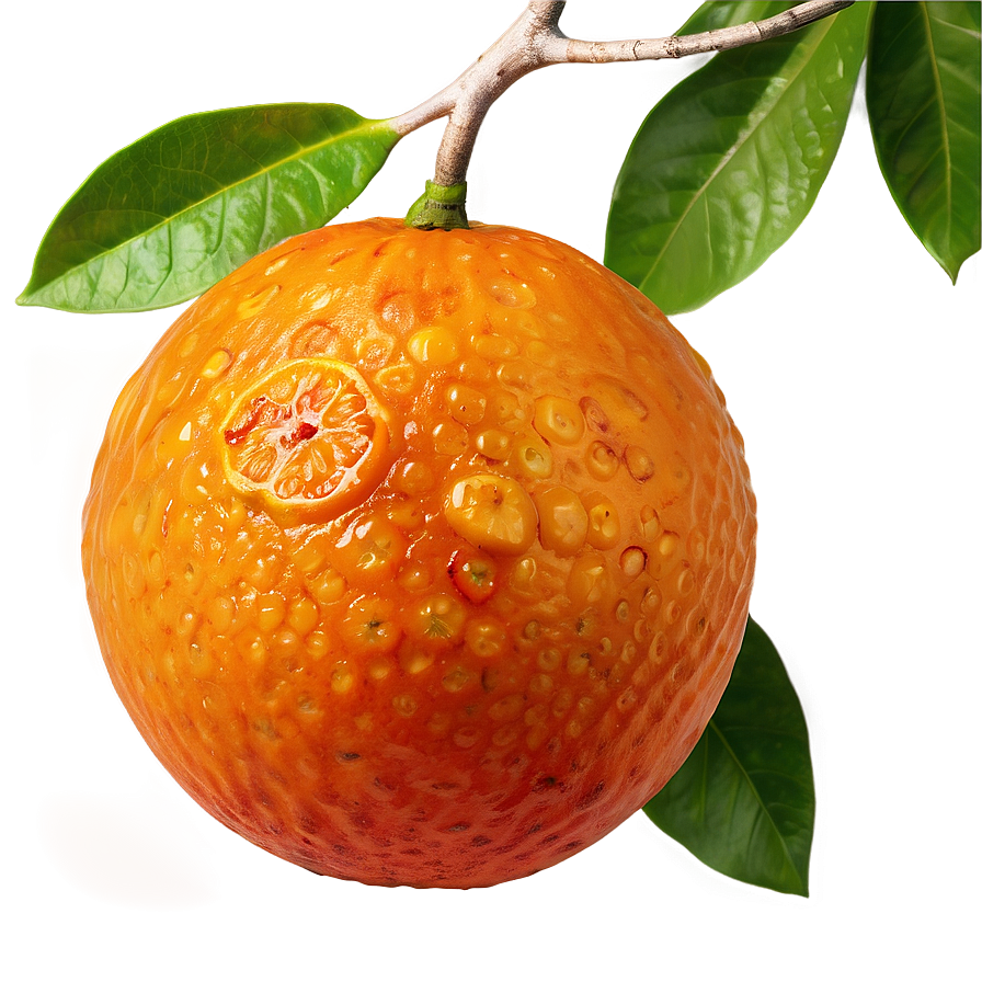 Blood Orange On Branch Png Vbq