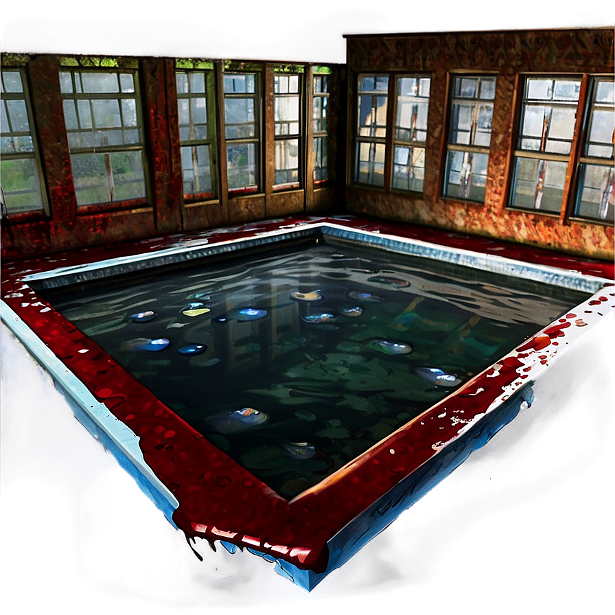 Blood Pool In Abandoned Place Png Kvp22