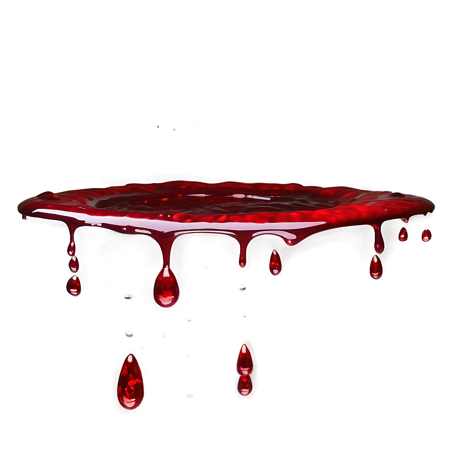 Blood Pool With Droplets Png Uaq42