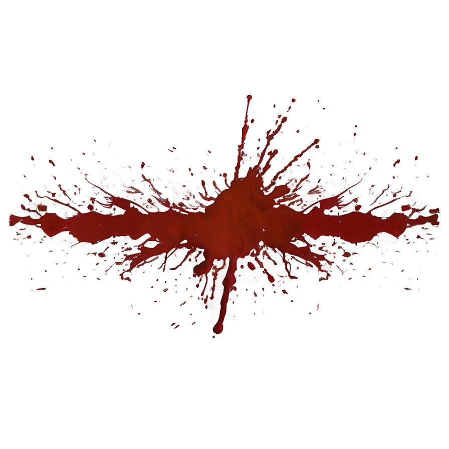 Blood Red Splatter Texture Png Btm4