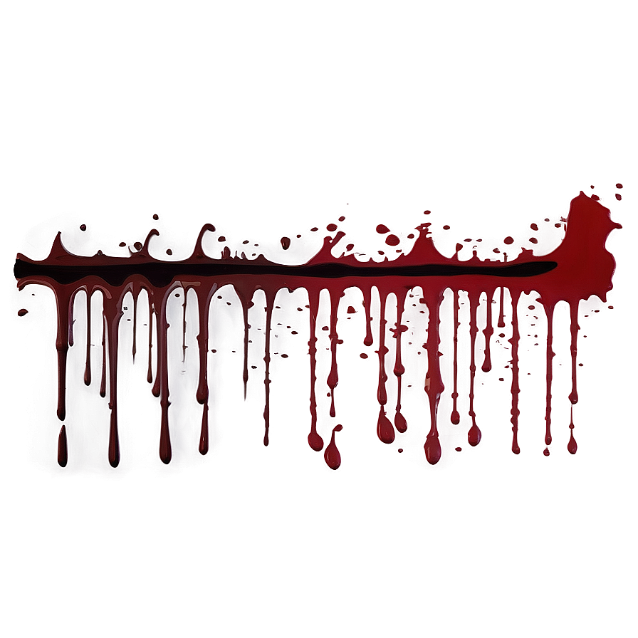 Blood Spatter Brush Strokes Png Fpk39