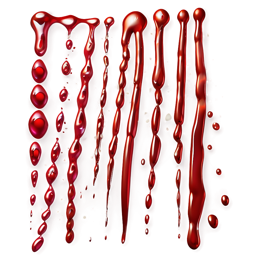 Blood Spatter Design Png 06122024