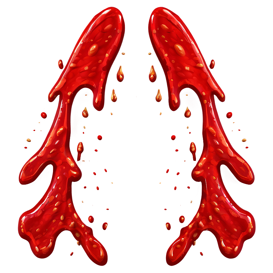 Blood Spatter Design Png Soy15