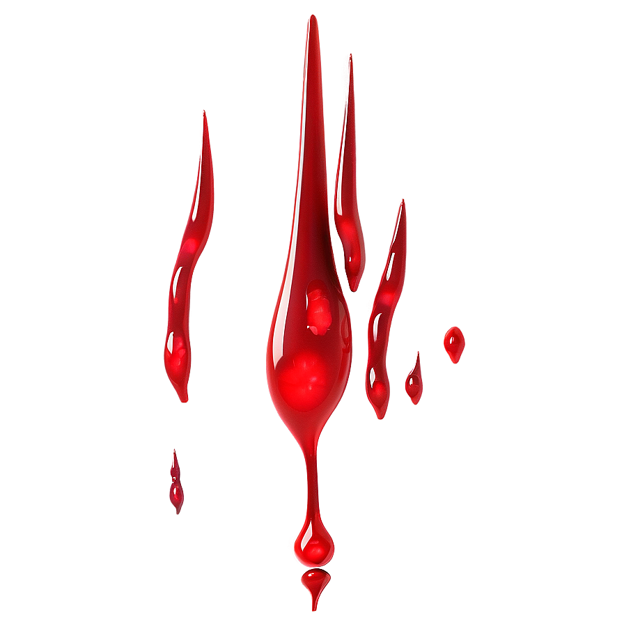 Blood Spatter Droplet Collection Png Cwa