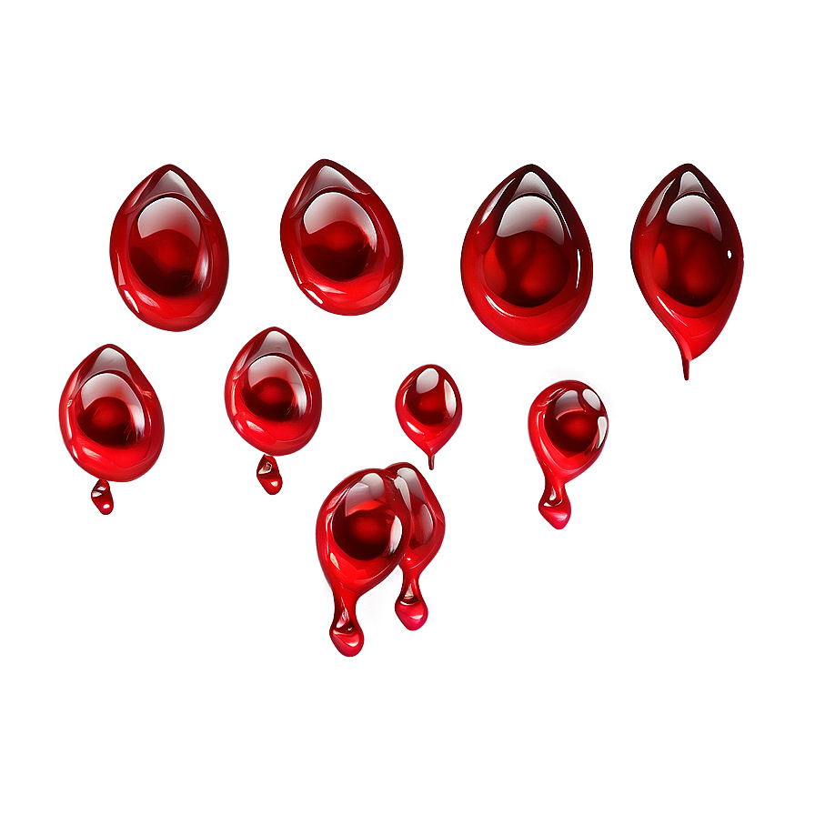 Blood Spatter Droplets Png 83