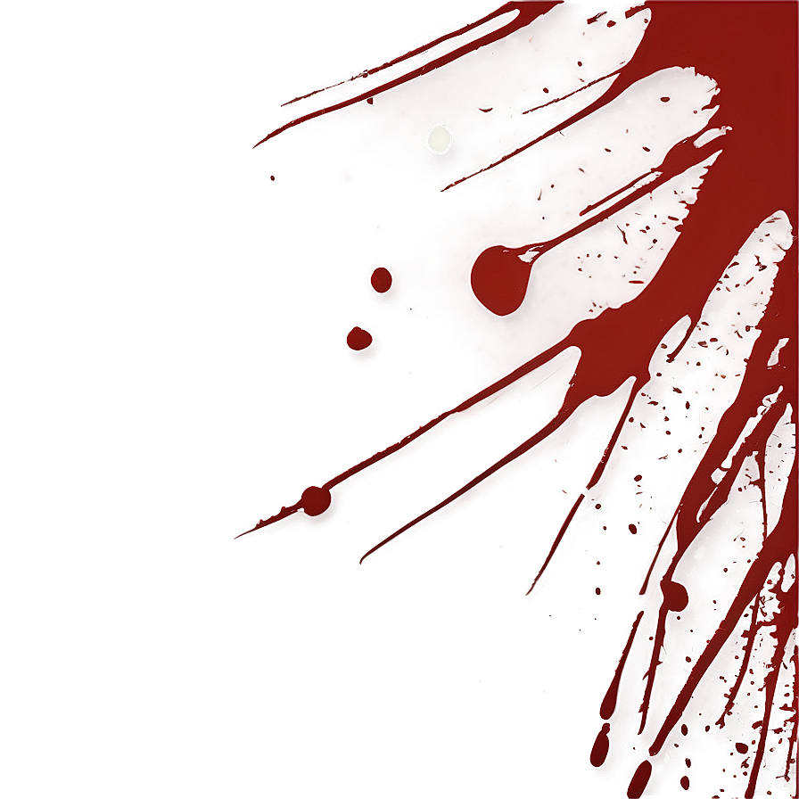 Blood Spatter For Horror Art Png 06122024