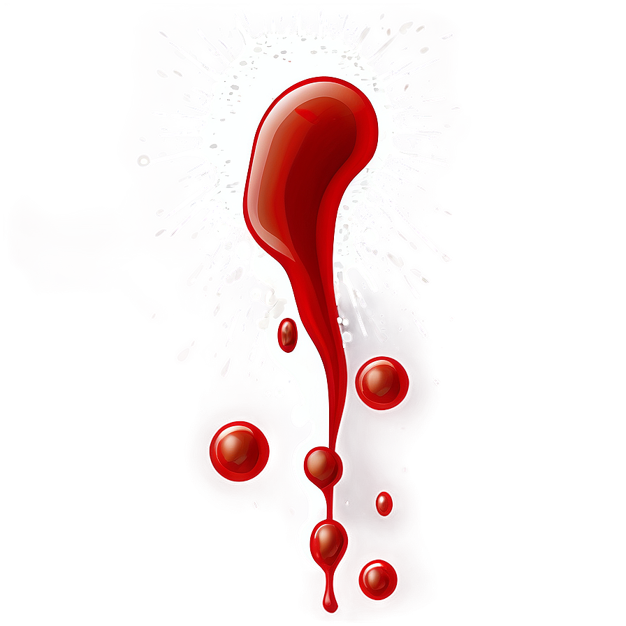 Blood Spatter Illustration Png 7