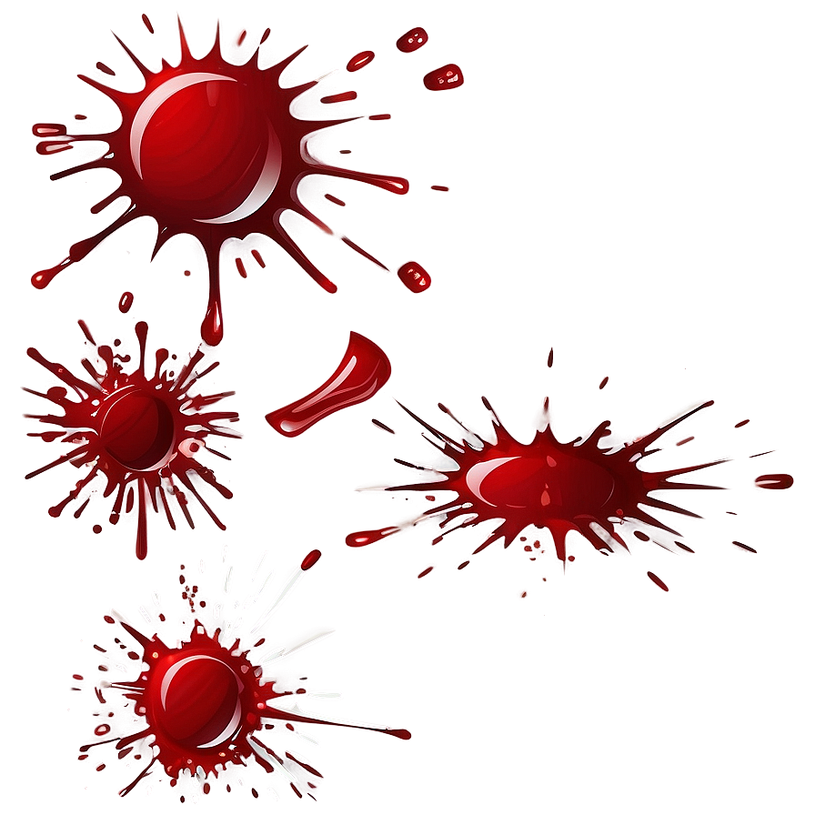 Blood Splatter Clipart Png 54