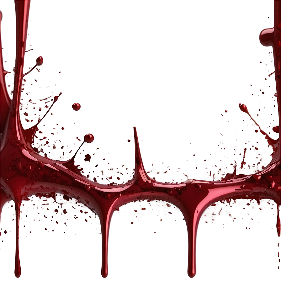 Blood Splatter Transparent Background Kxp89