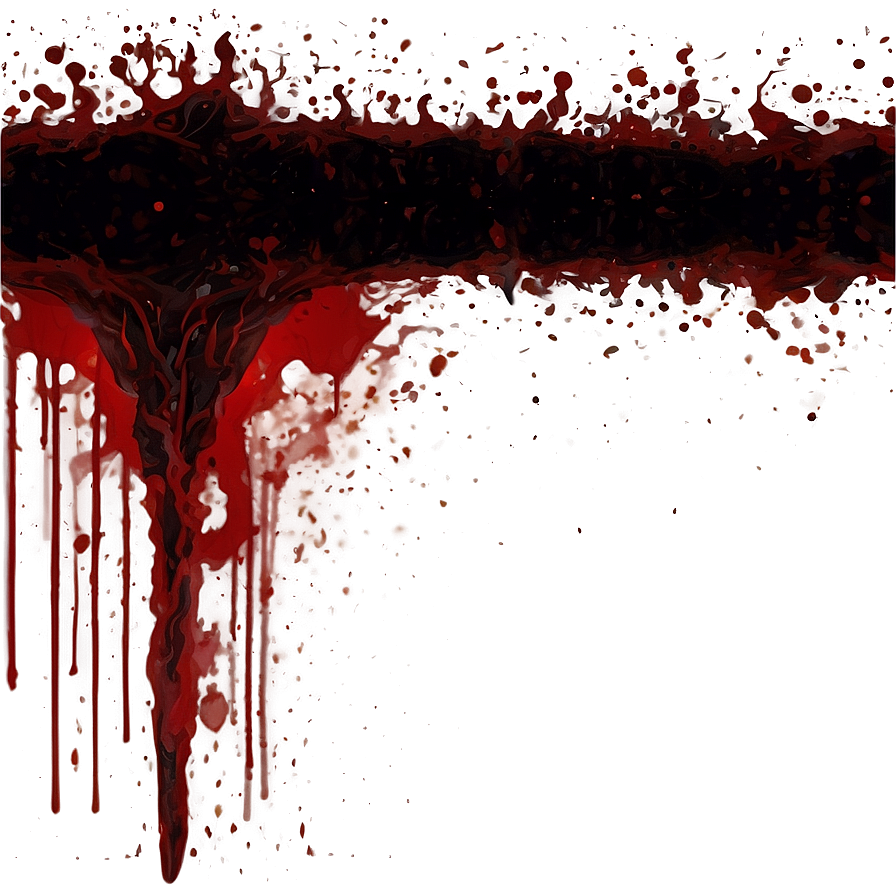 Blood Splatter Transparent Effect 05262024