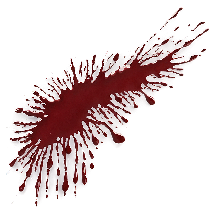 Blood Splatter Transparent For Gaming 85