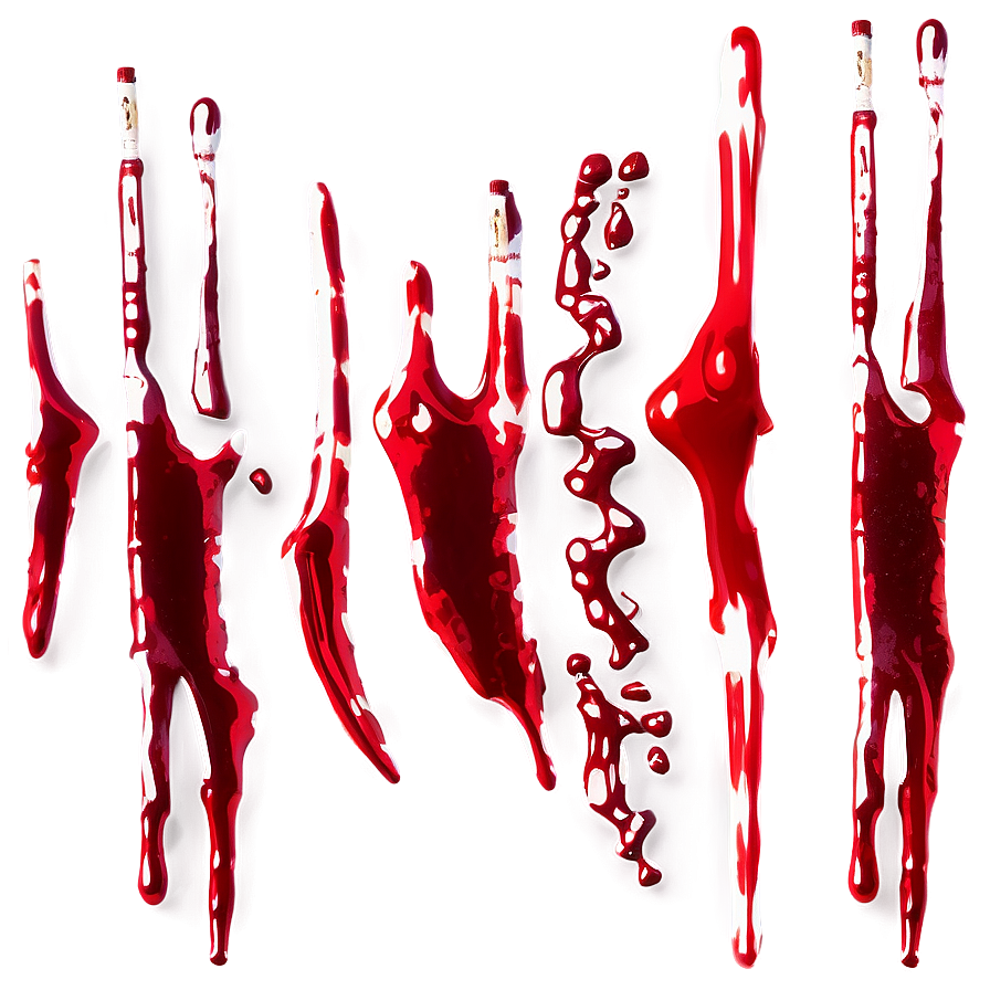 Blood Splatter Transparent For Gaming Lrl