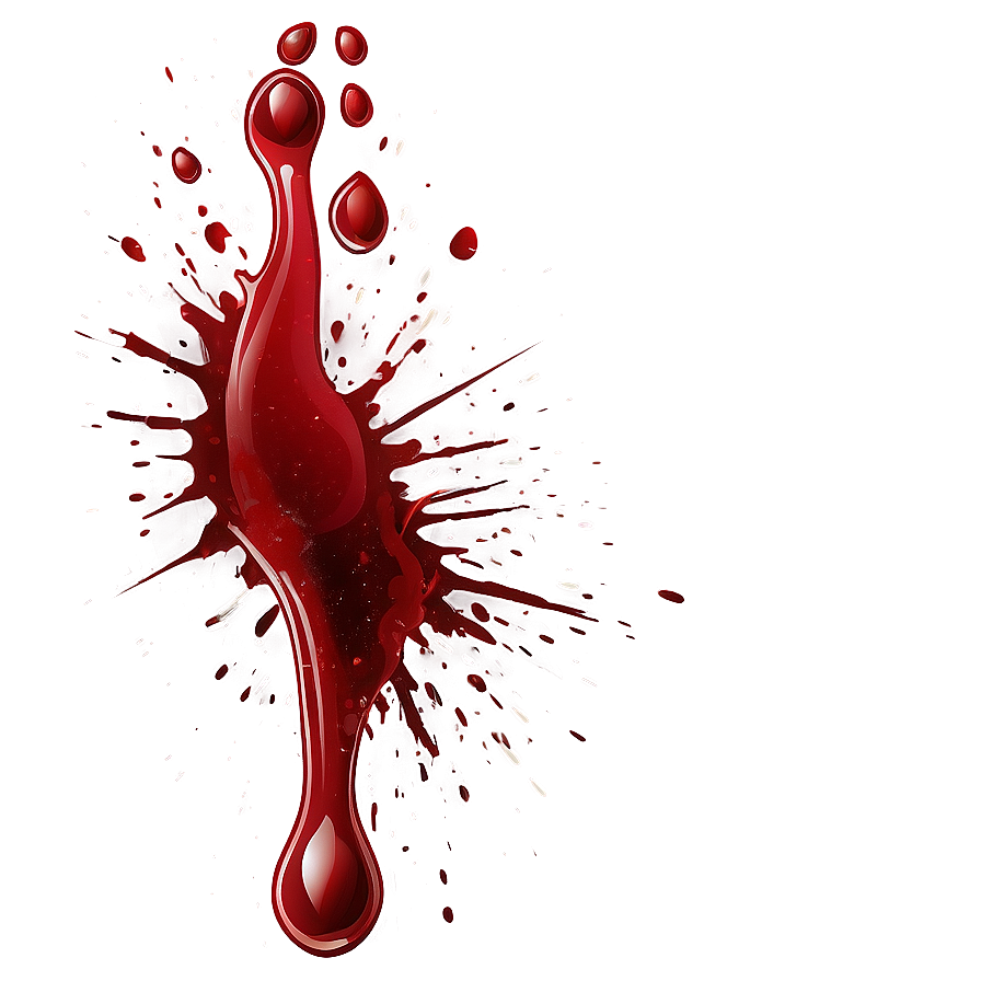 Blood Splatter Transparent Illustration 80