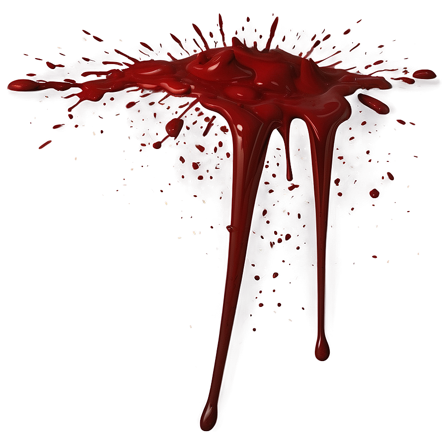 Blood Splatter Transparent Illustration Kej