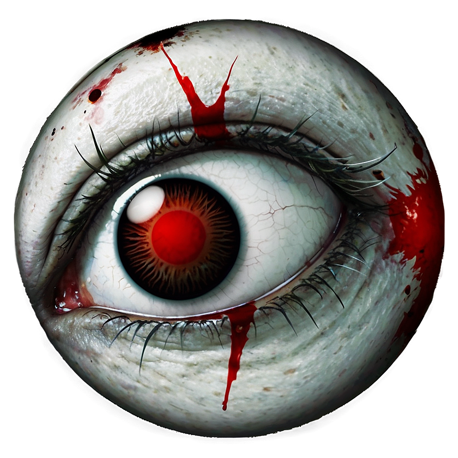 Bloodshot Creepy Eyes Png 05252024