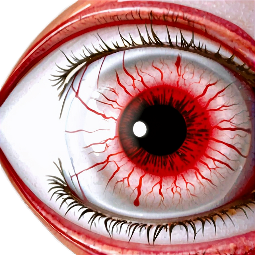 Bloodshot Eye Symptoms Representation Png Tek41