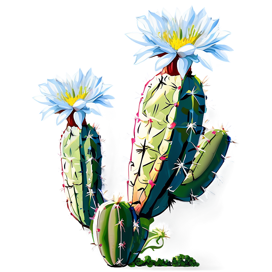 Blooming Cactus Flower Png Kpb