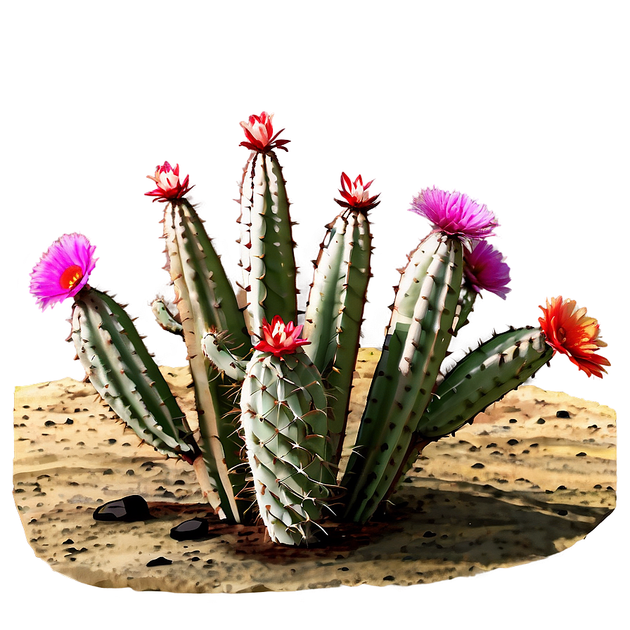 Blooming Desert Cactus Photo Png 05212024