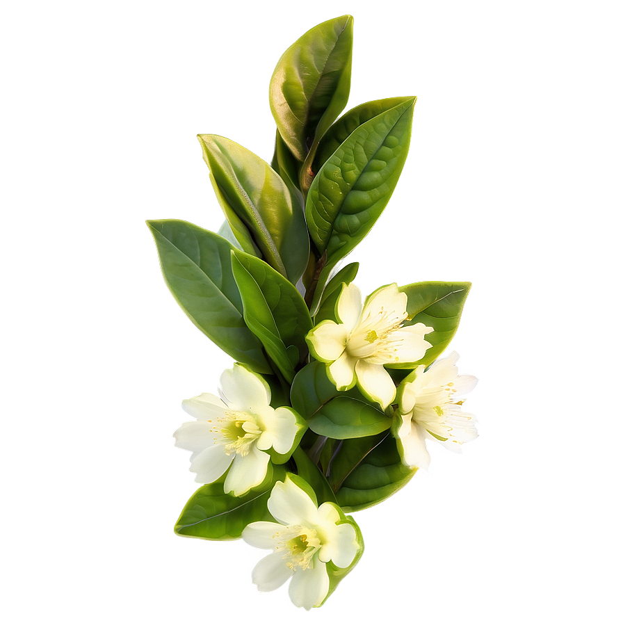 Blooming Green Tea Flower Png 06242024