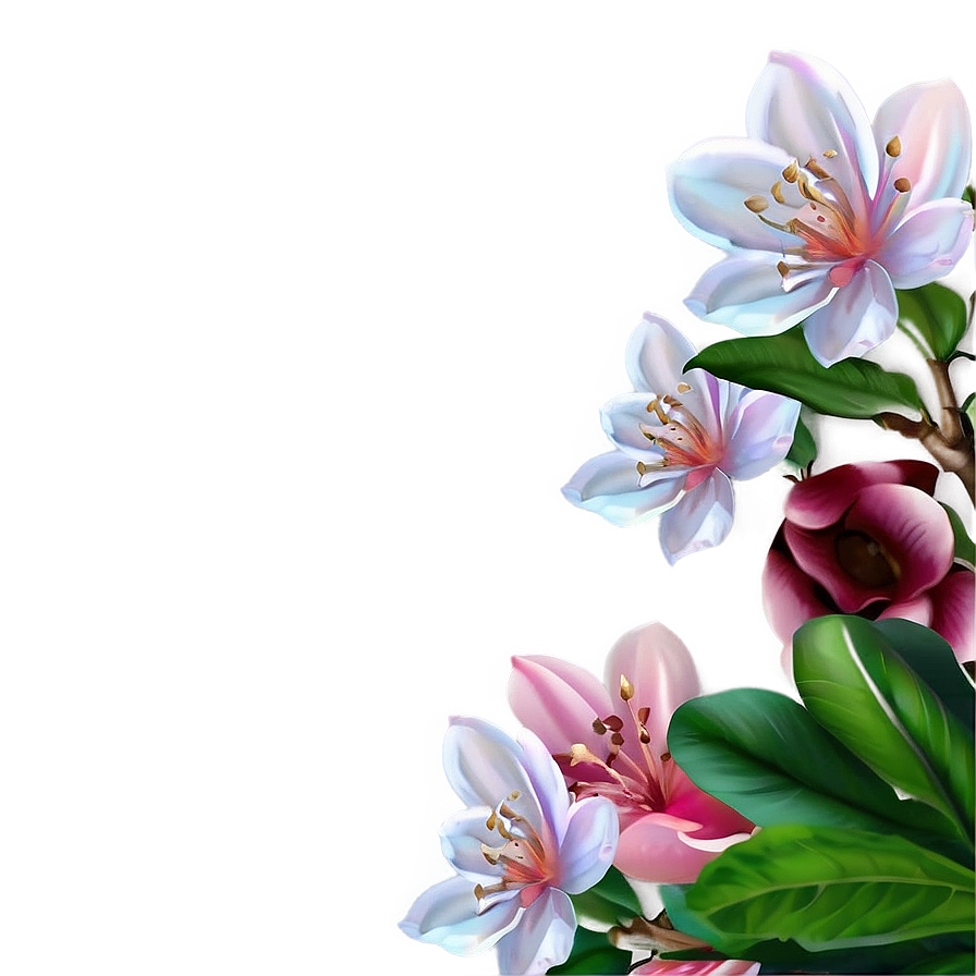 Blossom Background Png Llu76