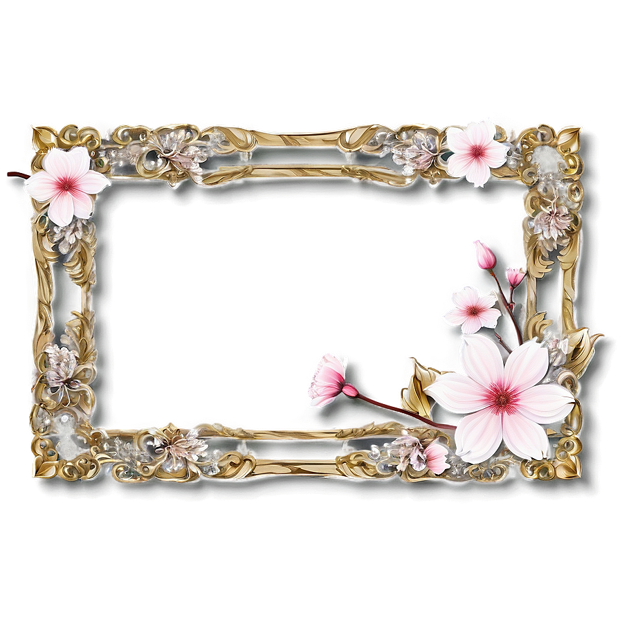 Blossom Frame Png 16