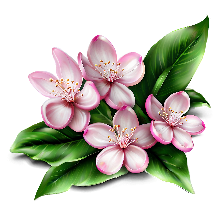 Blossom Illustration Png Qbe50