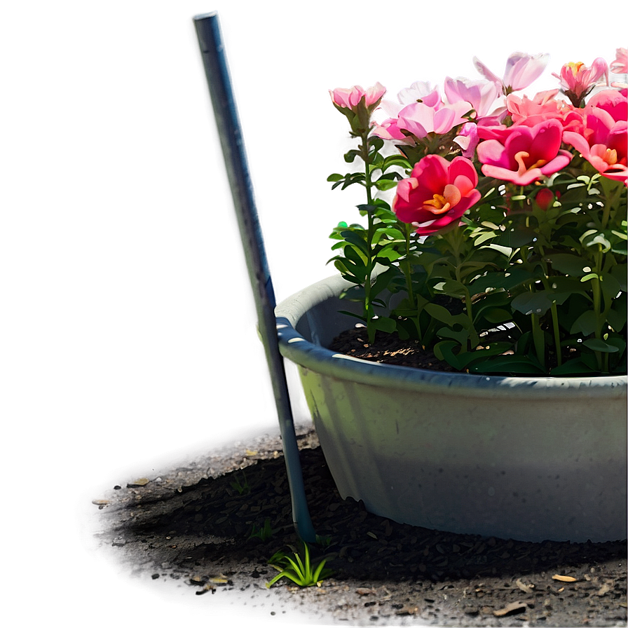 Blossoming Flower Bed Png 60