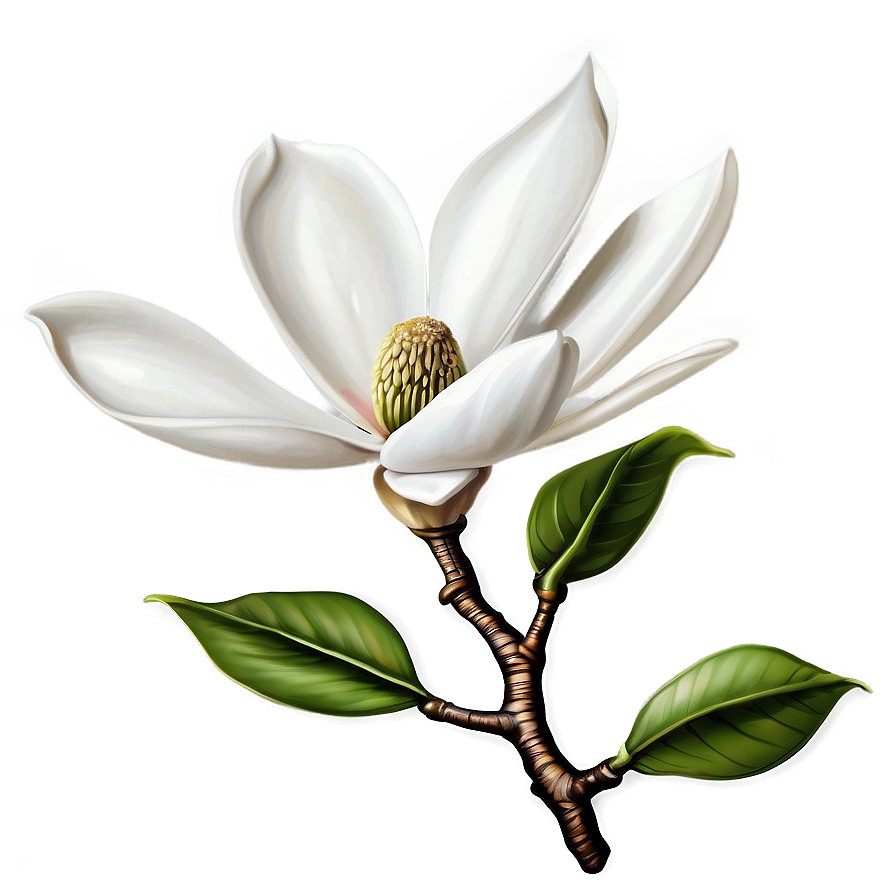 Blossoming Magnolia Flower Png 18