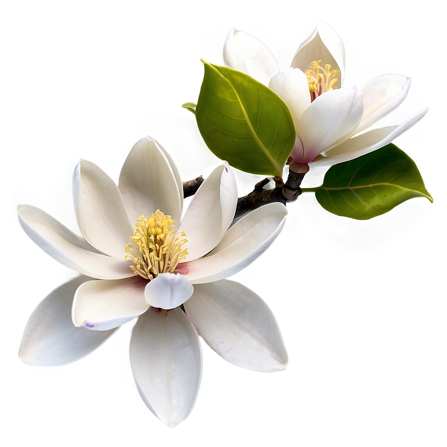 Blossoming Magnolia Flower Png Dyo