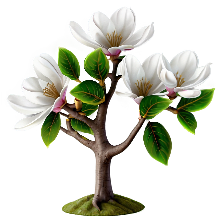 Blossoming Magnolia Tree Png 51