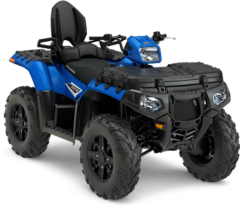 Blue A T V Offroad Vehicle