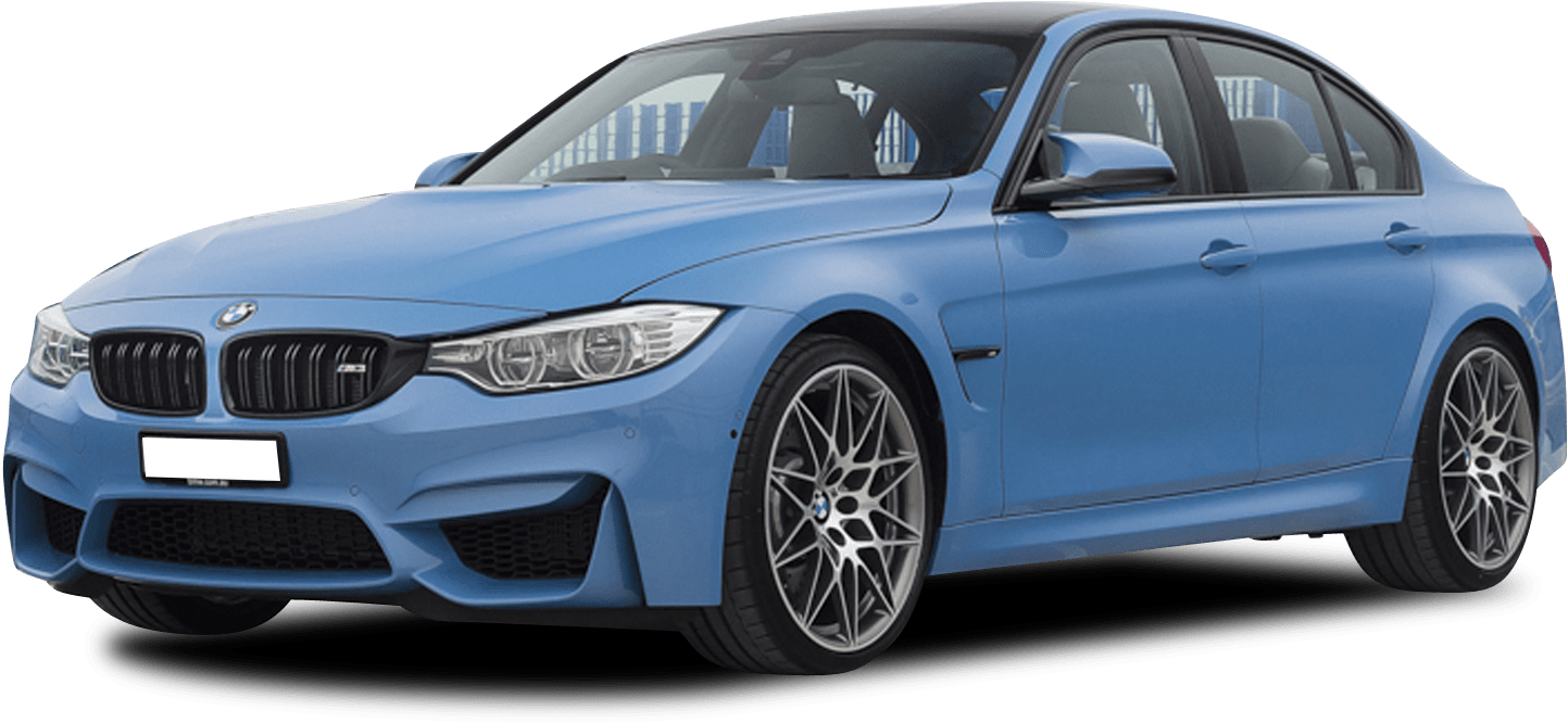 Blue B M W M3 Sedan