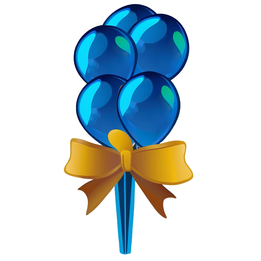 Blue Balloons A