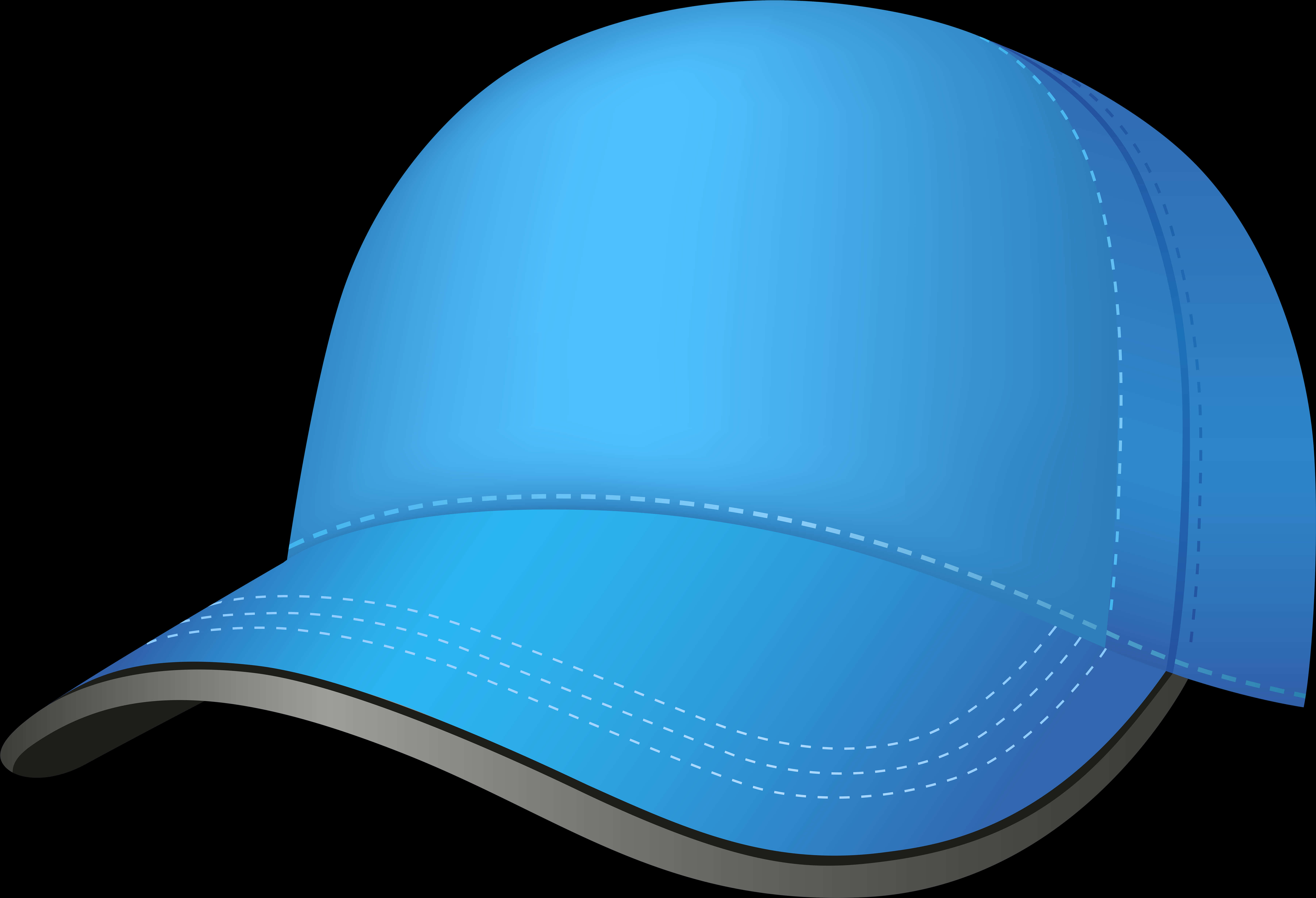 Blue Baseball Cap Vector